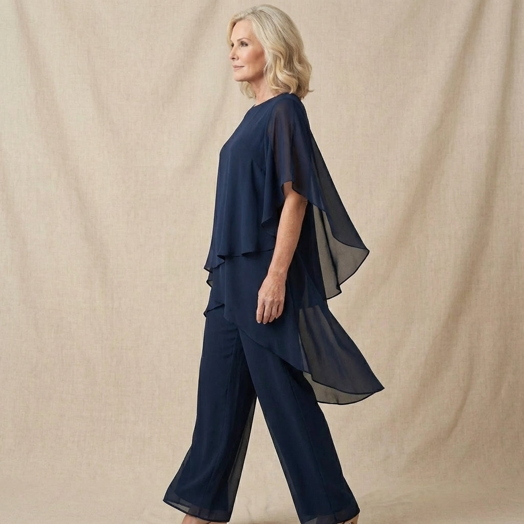 Elegant Layered Two-Piece Set for Women - Flawless Fit and Comfort, Stylish and Versatile for Any Occasion 3