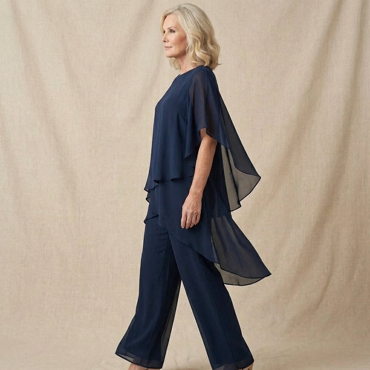 Elegant Layered Two-Piece Set for Women - Flawless Fit and Comfort, Stylish and Versatile for Any Occasion 3