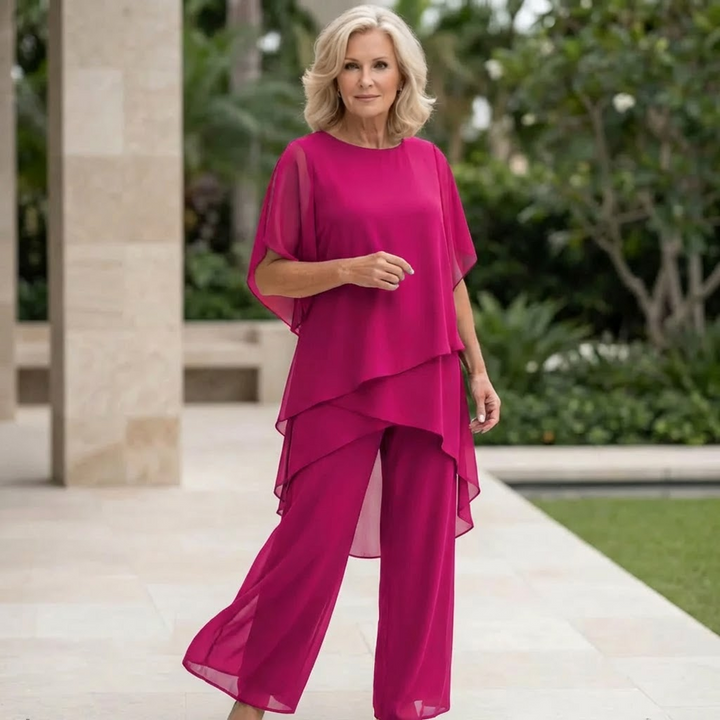 Elegant Layered Two-Piece Set for Women - Flawless Fit and Comfort, Stylish and Versatile for Any Occasion 7