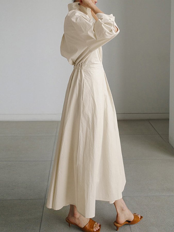 Elegant Long Women's Dress - Timeless Summer Style for Effortless Chic and Versatile Looks 2