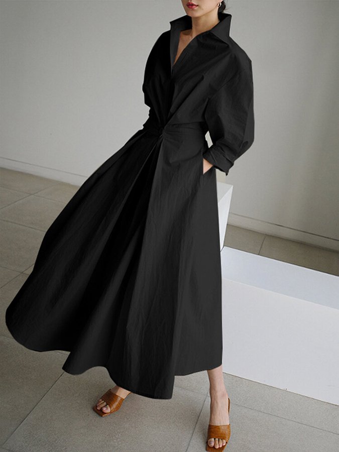 Elegant Long Women's Dress - Timeless Summer Style for Effortless Chic and Versatile Looks 4