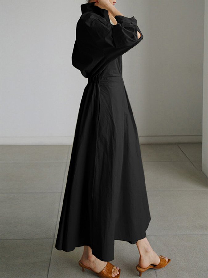 Elegant Long Women's Dress - Timeless Summer Style for Effortless Chic and Versatile Looks 5