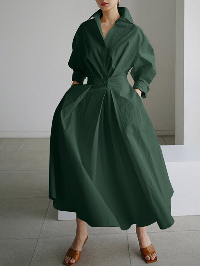 Elegant Long Women's Dress - Timeless Summer Style for Effortless Chic and Versatile Looks 6