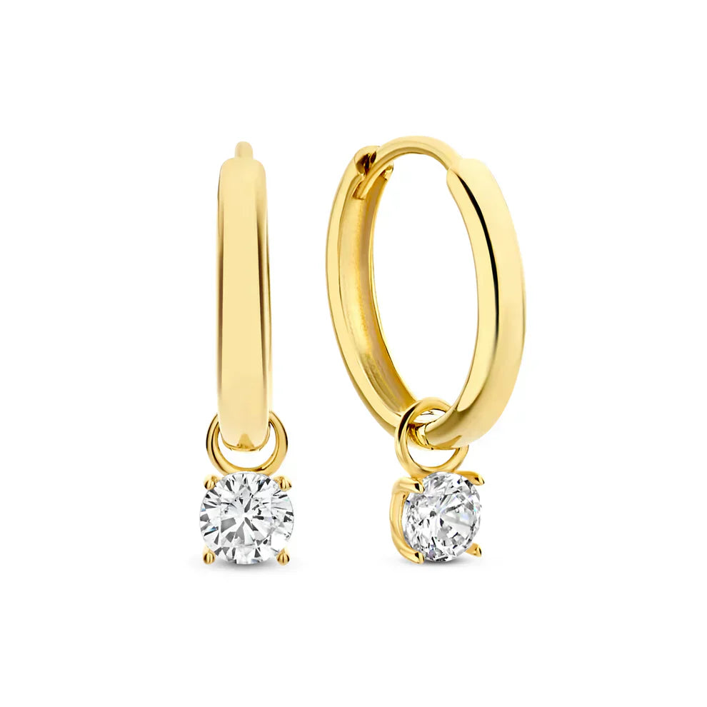 Elegant Natural Stone Earrings in a Classic Style – Lightweight Design, Perfect for Any Occasion 0