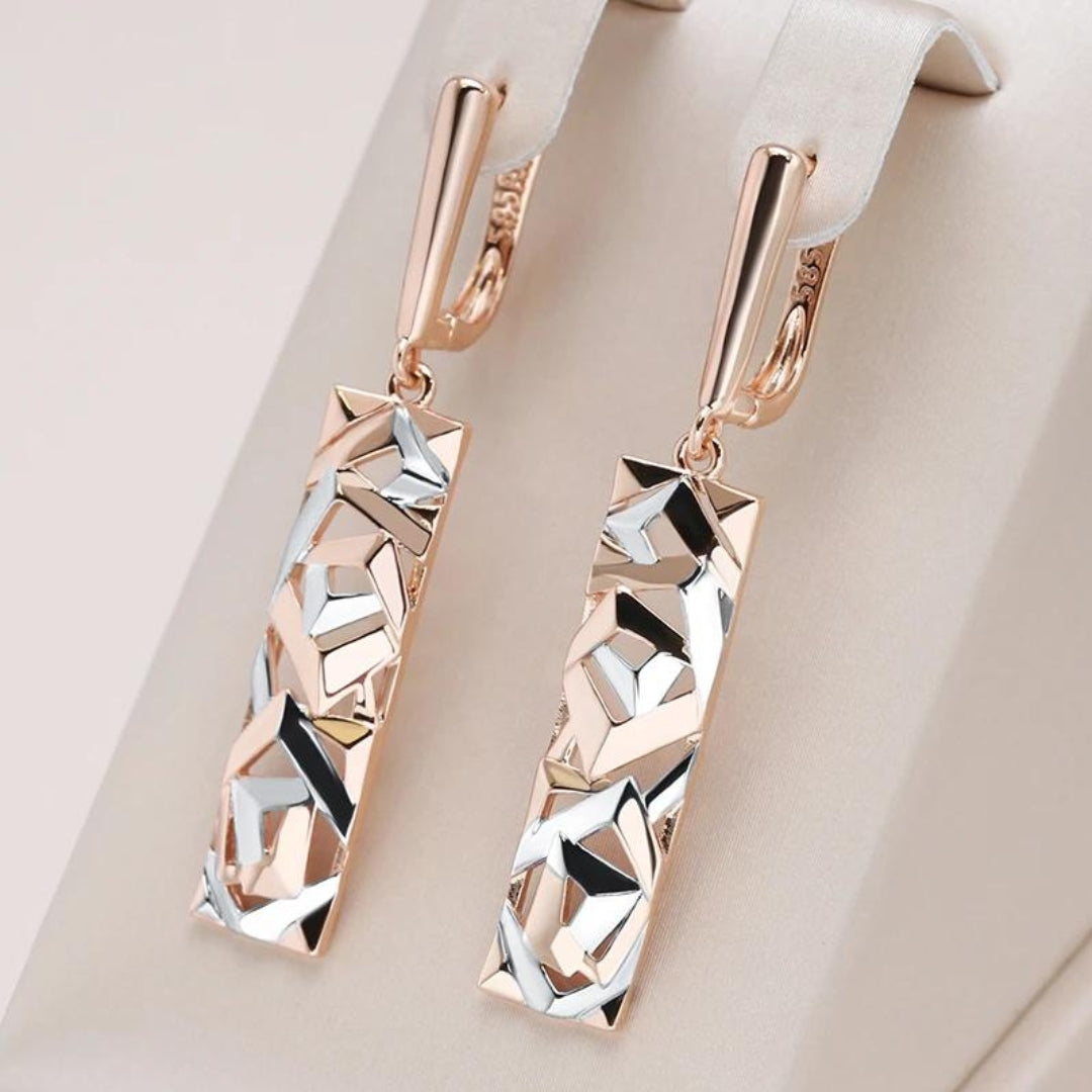 Elegant Women's Earrings in Gold and Silver - Stylish Jewelry 0