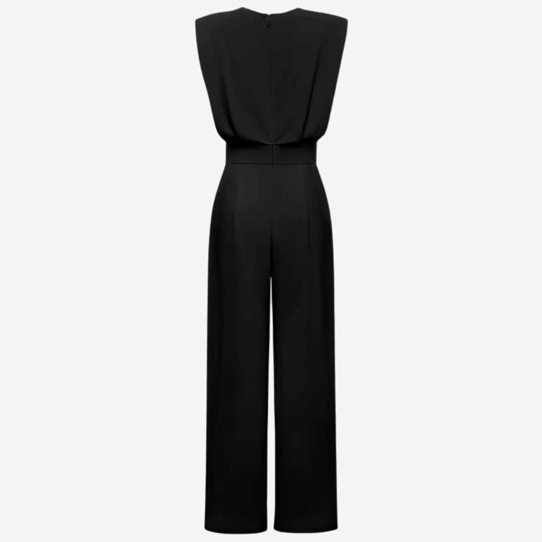 Elegant Women’s Jumpsuit with Defined Waist and Wide Leg for Effortless Style 3