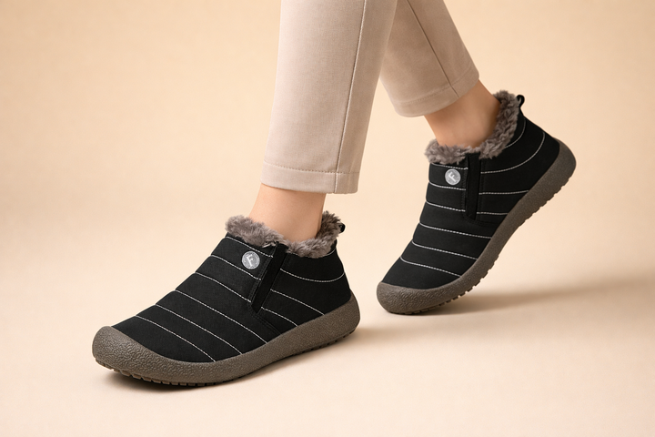Bottines imperméables pour cheville unisexes – Chaudes et confortables pour les aventures hivernales
