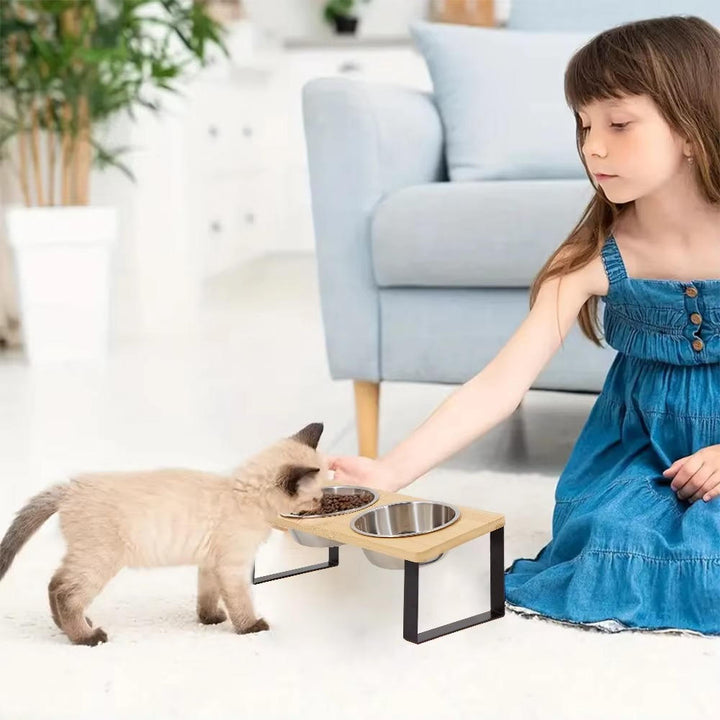 Elevated cat bowl 0