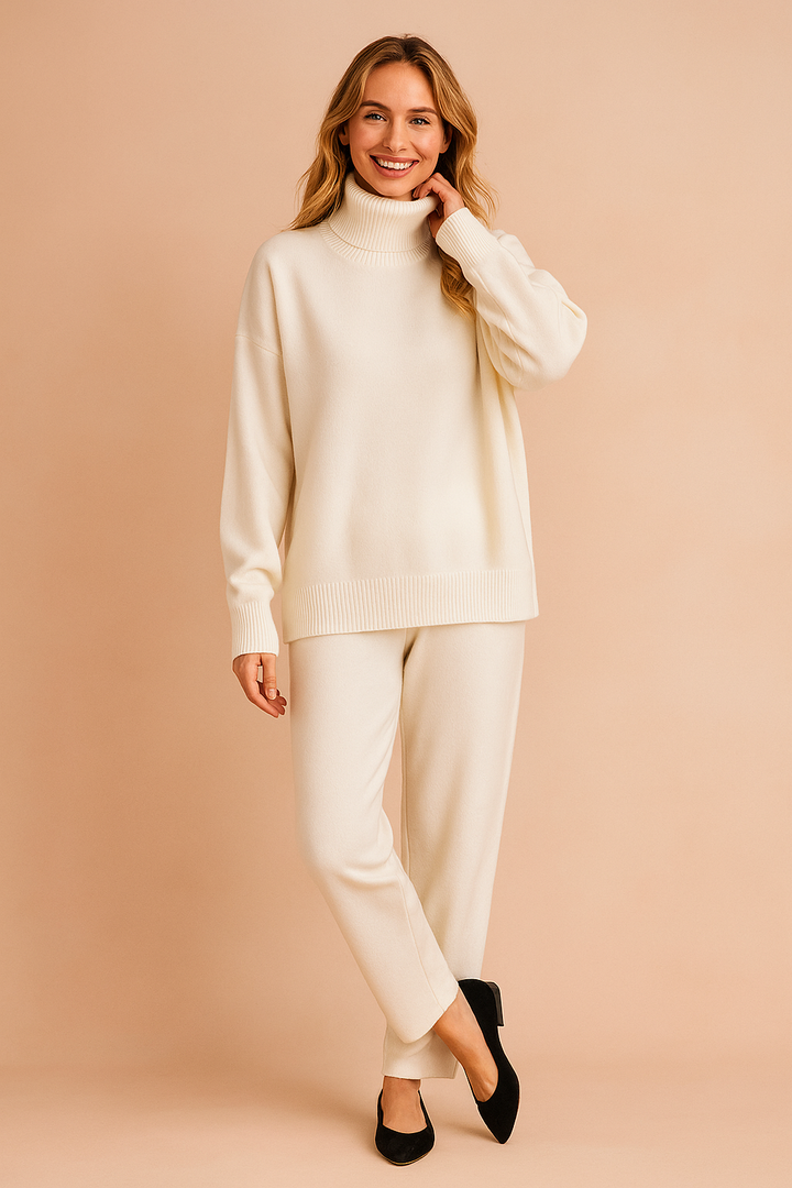 Eliza | Classic turtleneck sweater in a loose fit 12