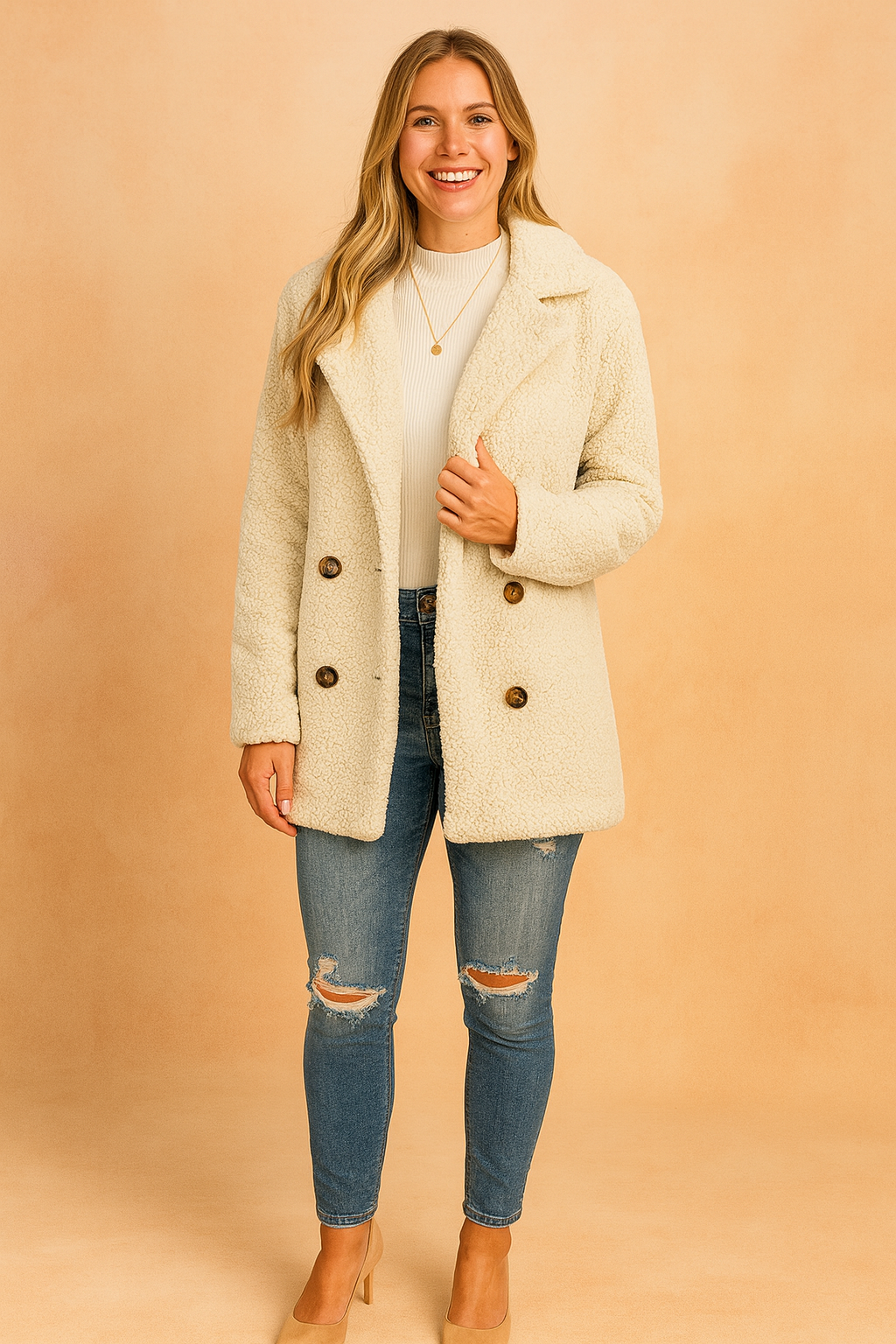 Eloria | Stylish Women's Teddy Coat 0