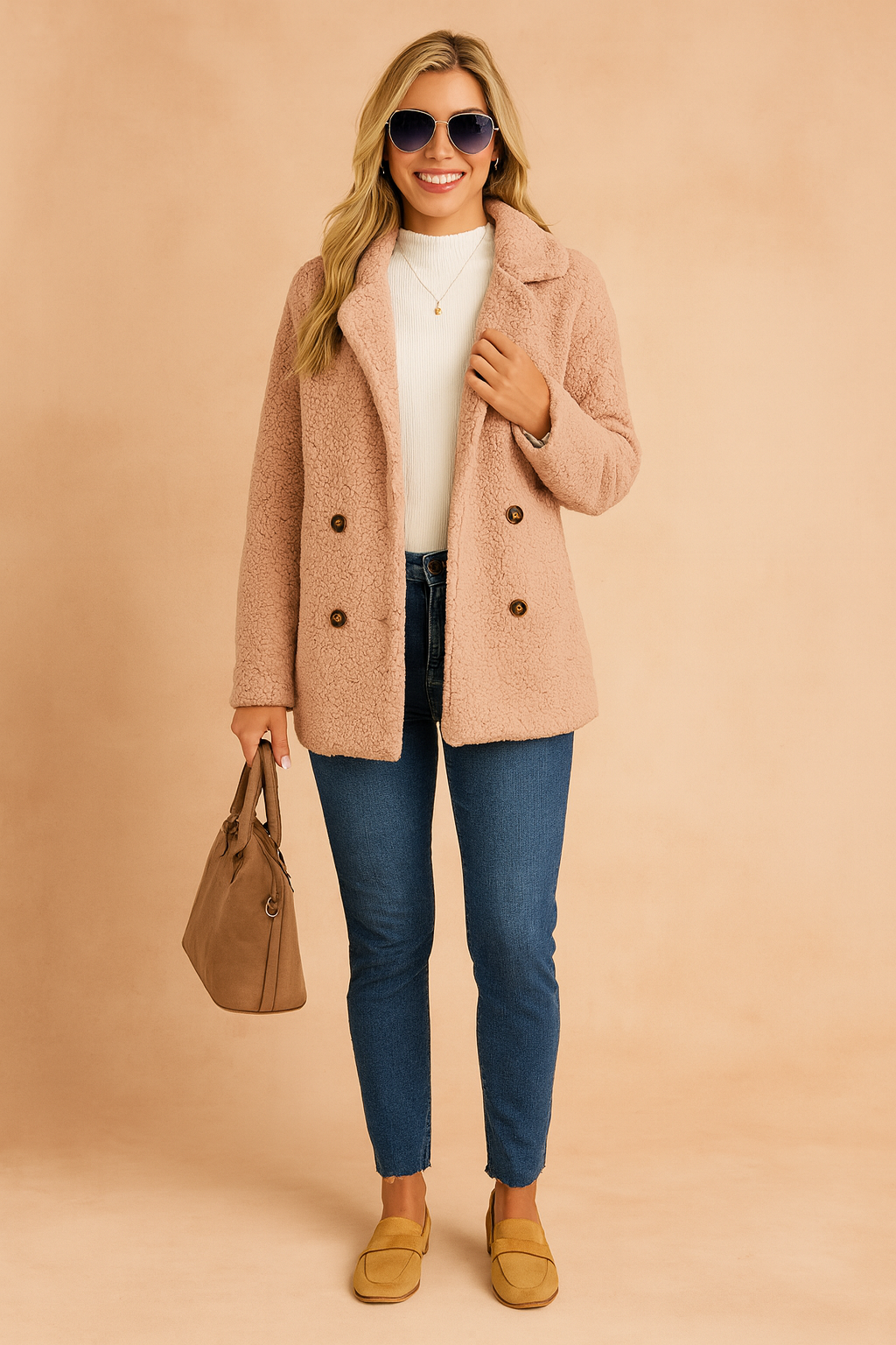 Eloria | Stylish Women's Teddy Coat 5