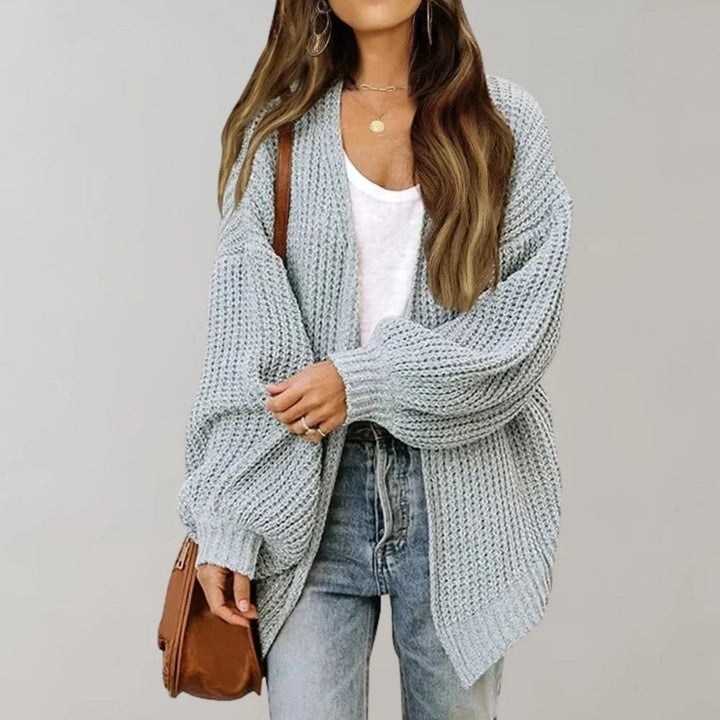Elsa | Damen Freizeit-Strickjacke mit offener Vorderseite 2