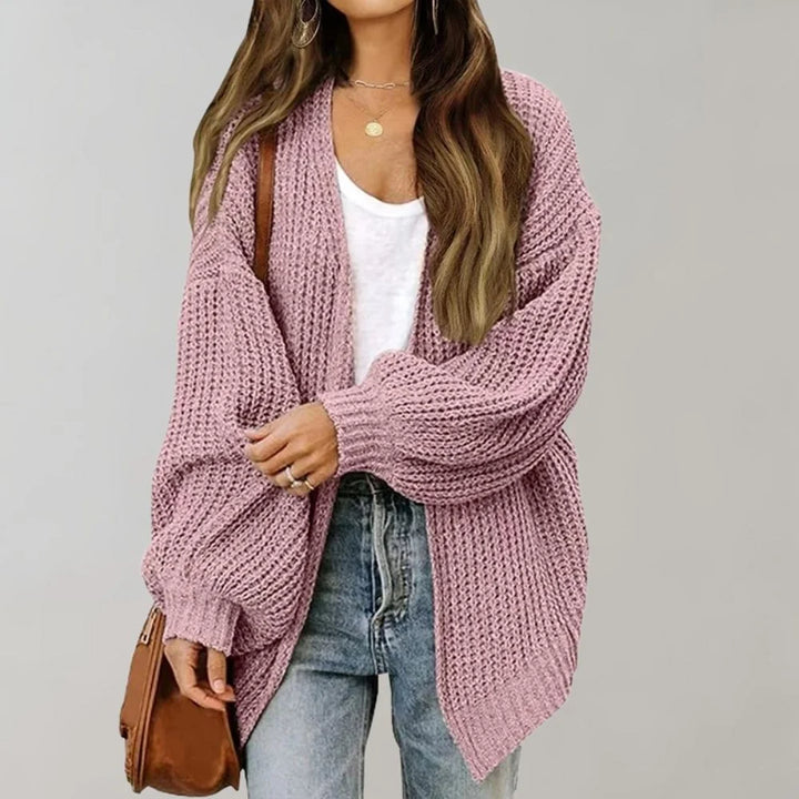 Elsa | Damen Freizeit-Strickjacke mit offener Vorderseite 3