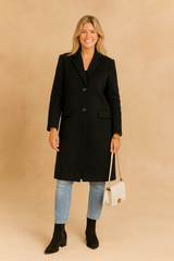 Elysiav | Elegant Long Women's Coat 1