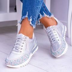 Embossed Fashion Sneakers for Women – Chic & Comfortable Style 2