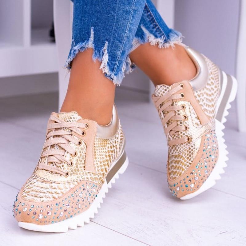 Embossed Fashion Sneakers for Women – Chic & Comfortable Style 4