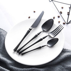 EssenceCutlery | 24-Piece Stainless Steel Tableware Set for Elegant Dining 1