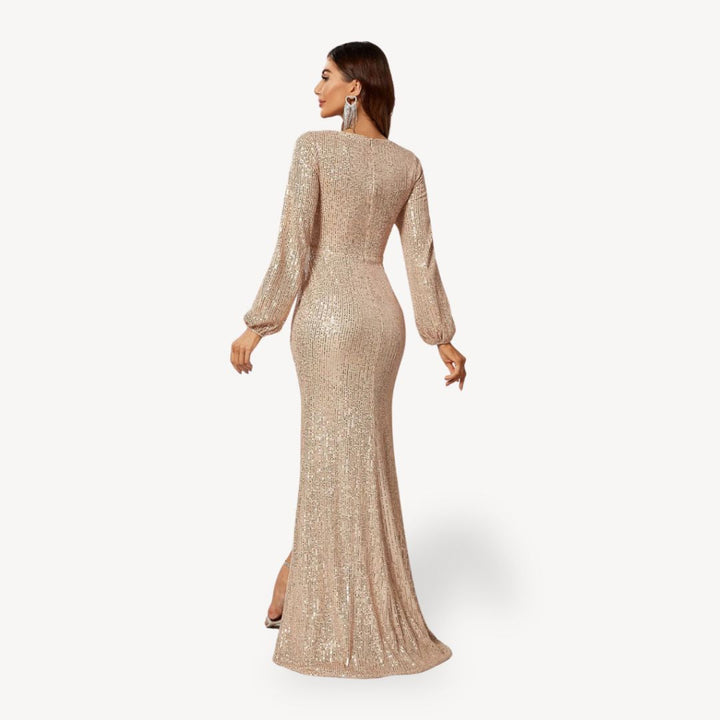 Evening dress for women with sequins | Maxi | New Year's 3