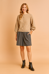 Ewelina | Cardigan with buttons 0
