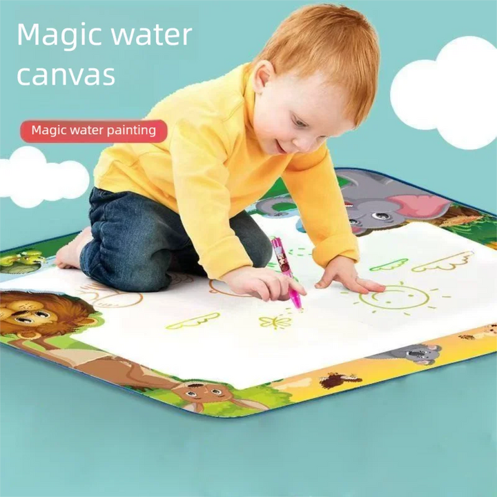 Extra Large Water Doodle Mat for Kids – Mess-Free Educational Doodle Mat with Multiple Themes 2