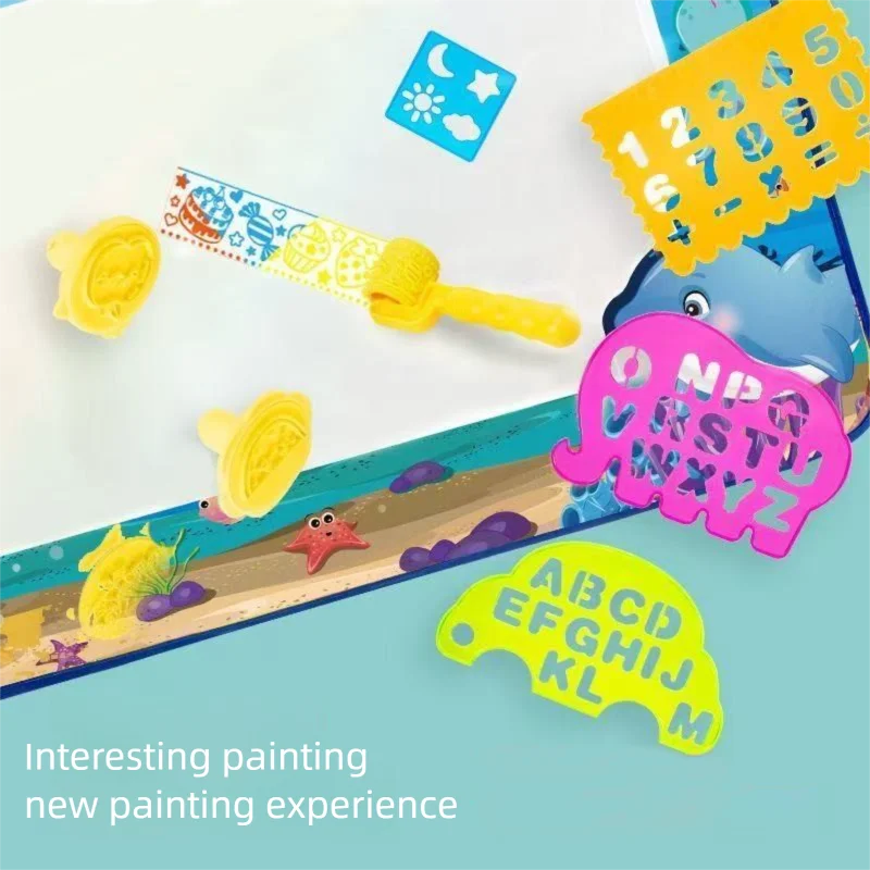 Extra Large Water Doodle Mat for Kids – Mess-Free Educational Doodle Mat with Multiple Themes 5