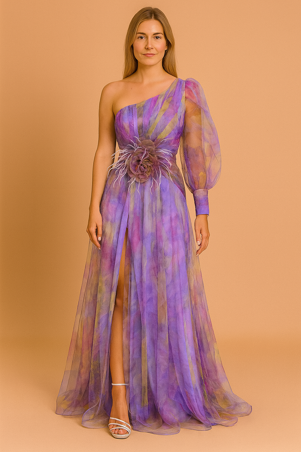 FIONA | Elegant Off-the-Shoulder Dress 0