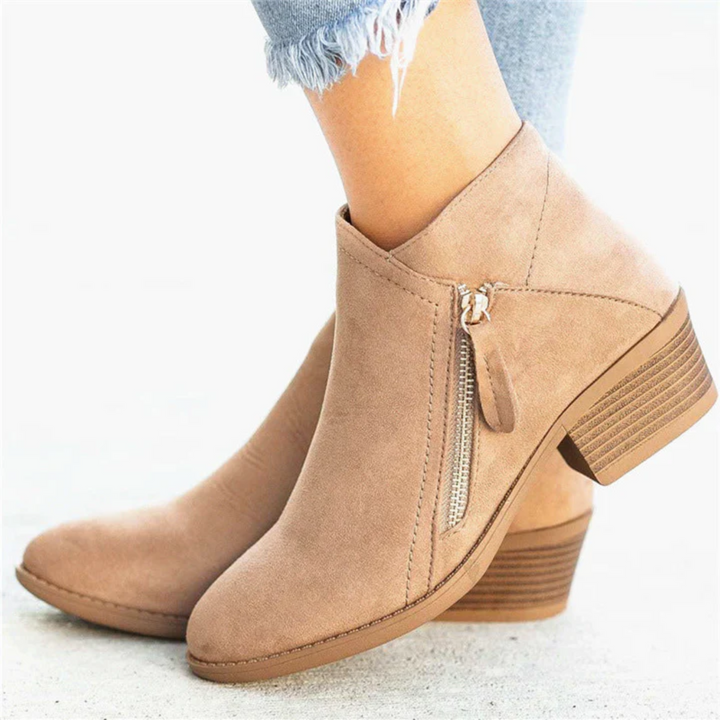 Fallonie | Women's Casual Ankle Boots | Low Heels 1