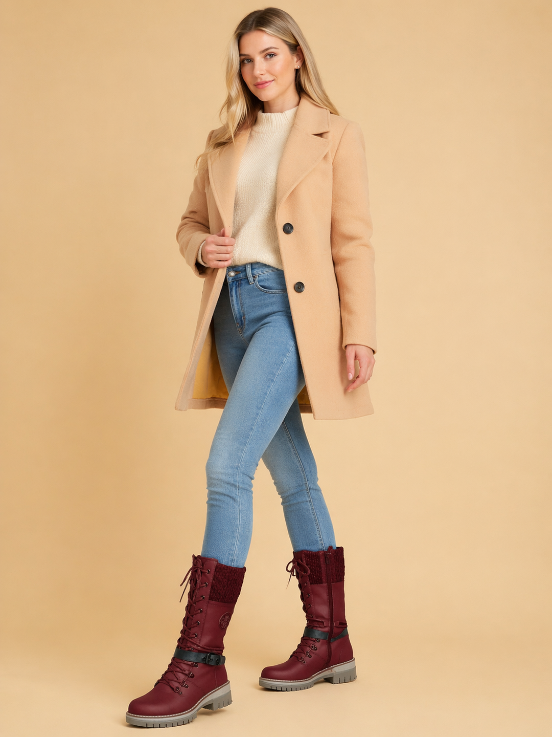 Marlyn | Women’s Cozy Everyday Martin Boots for Cold Days