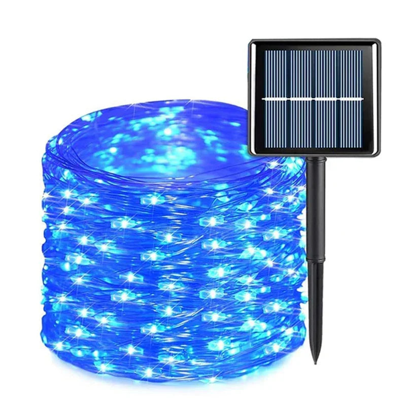 FestiveLight – Solar-Powered Outdoor LED String Lights for Garden Decor 5