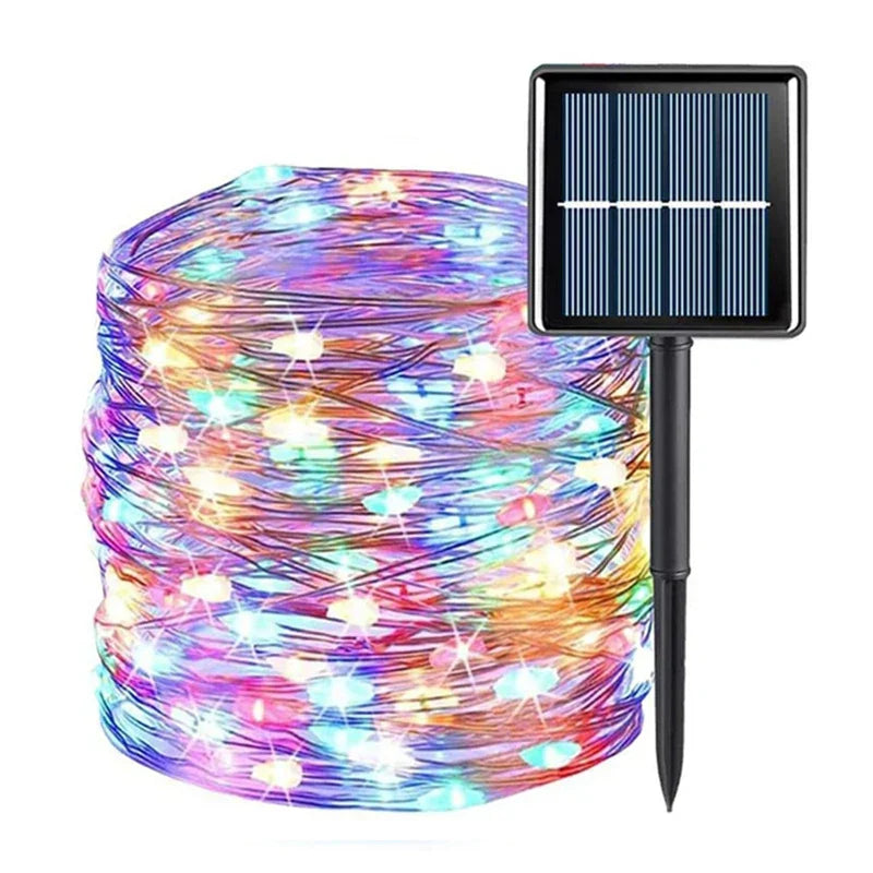 FestiveLight – Solar-Powered Outdoor LED String Lights for Garden Decor 7