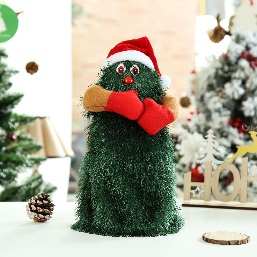 FestivePlush | Musical Animated Christmas Tree Toy for Holiday Decoration 0