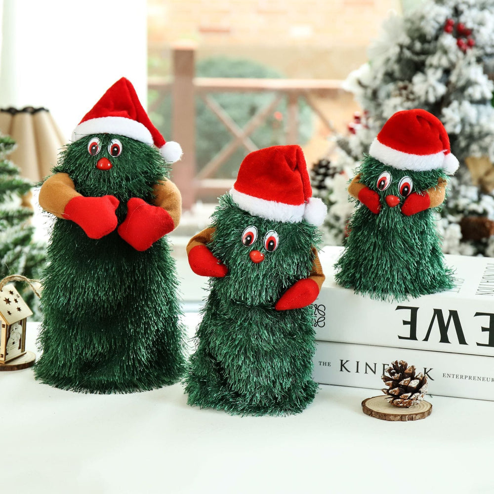 FestivePlush | Musical Animated Christmas Tree Toy for Holiday Decoration 1