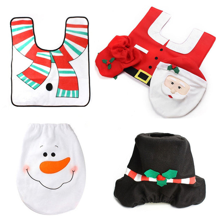 FestiveSanta | Santa Claus Bathroom Mat for Christmas Homes 6