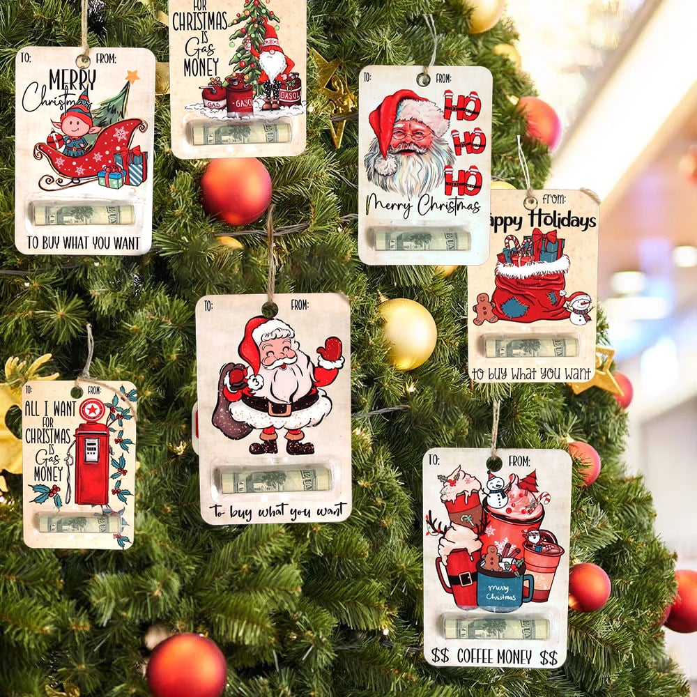 FestiveWood | Rustic Wooden Holiday Card Holder for Seasonal Display 10