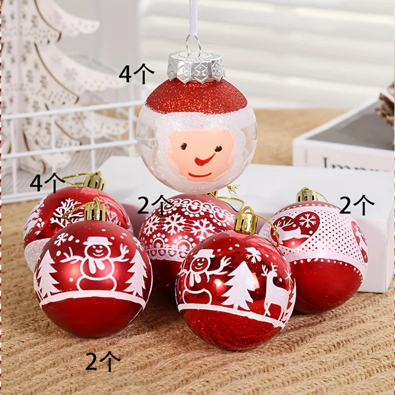 Festive Atmosphere | Elegant Christmas Tree Ornaments Collection 1