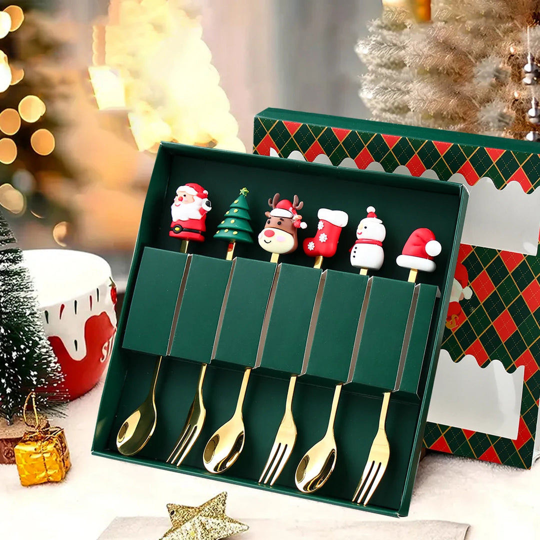 Festive Classics | Premium Christmas Cutlery Set for Holiday Dining 1
