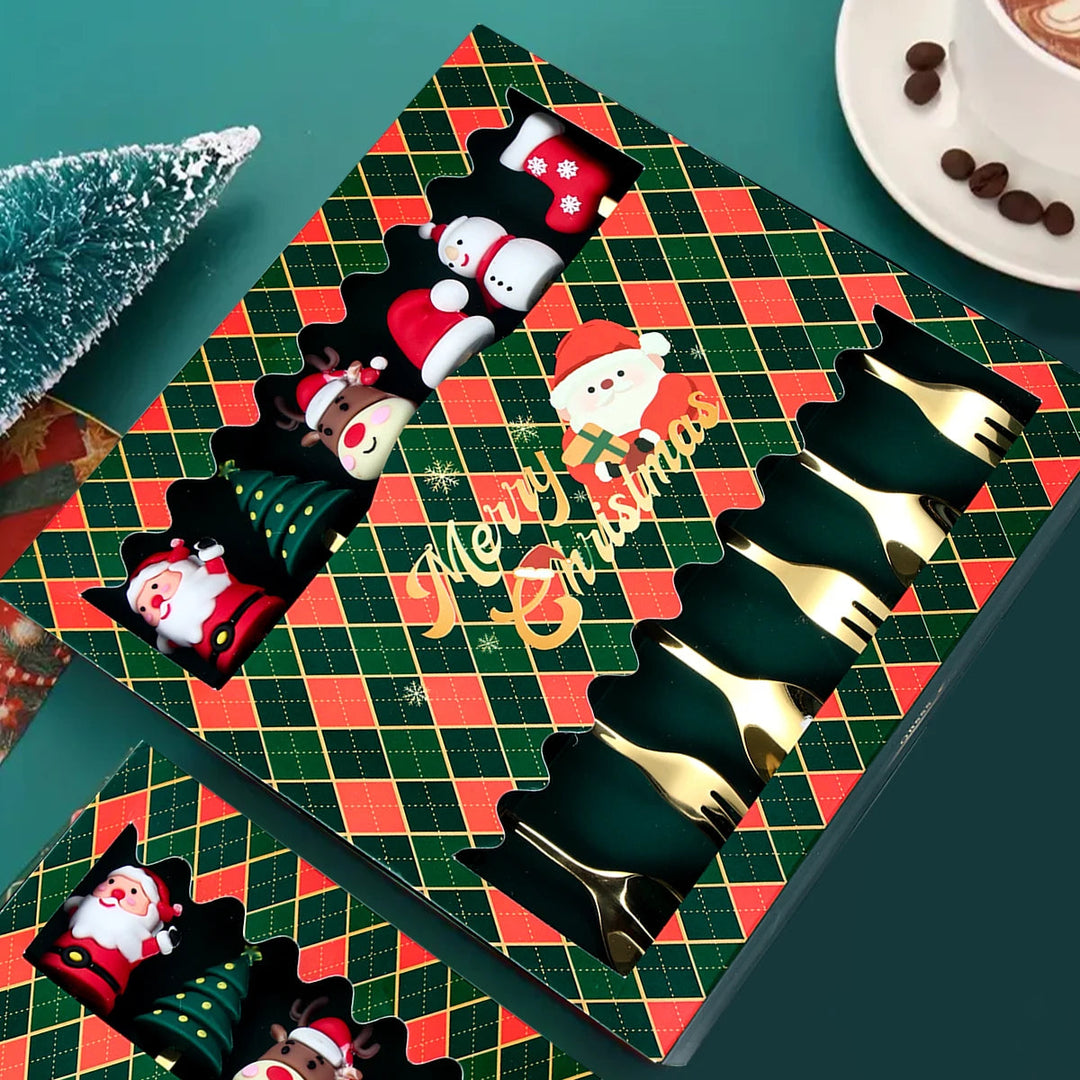 Festive Classics | Premium Christmas Cutlery Set for Holiday Dining 2
