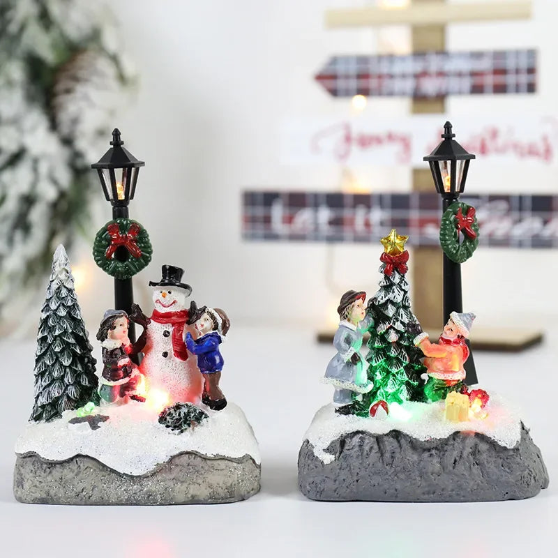 Festive Landscape | LED Christmas Village Lighting Display Set 1