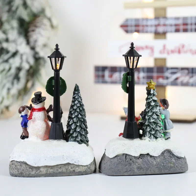 Festive Landscape | LED Christmas Village Lighting Display Set 2