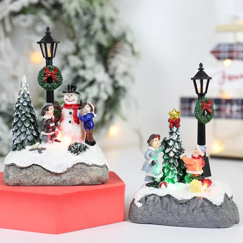 Festive Landscape | LED Christmas Village Lighting Display Set 5