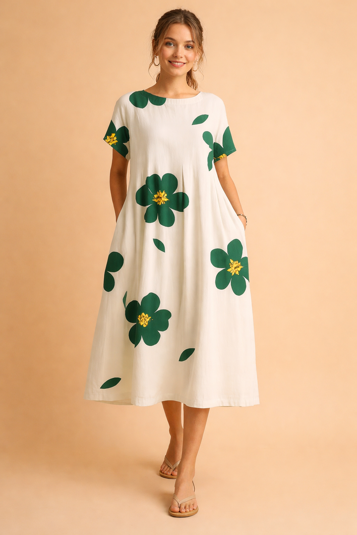 Lottie | Flowy Floral Boho Dress