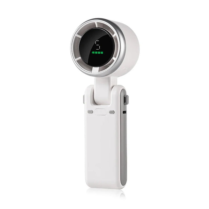 Foldable Handheld Turbo Fan with Digital Display 6