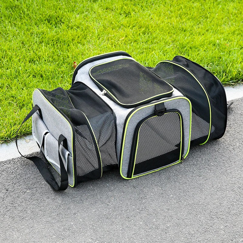 Foldable pet carrier bag 0