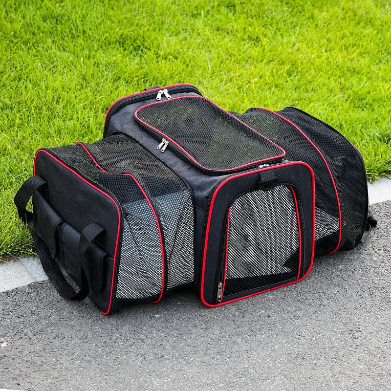 Foldable pet carrier bag 2