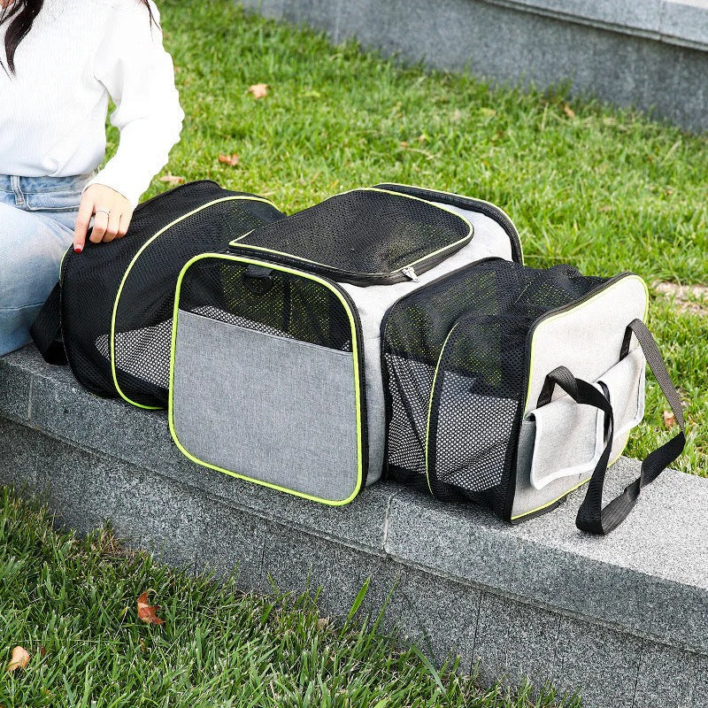 Foldable pet carrier bag 5