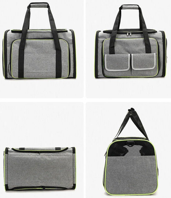 Foldable pet carrier bag 6