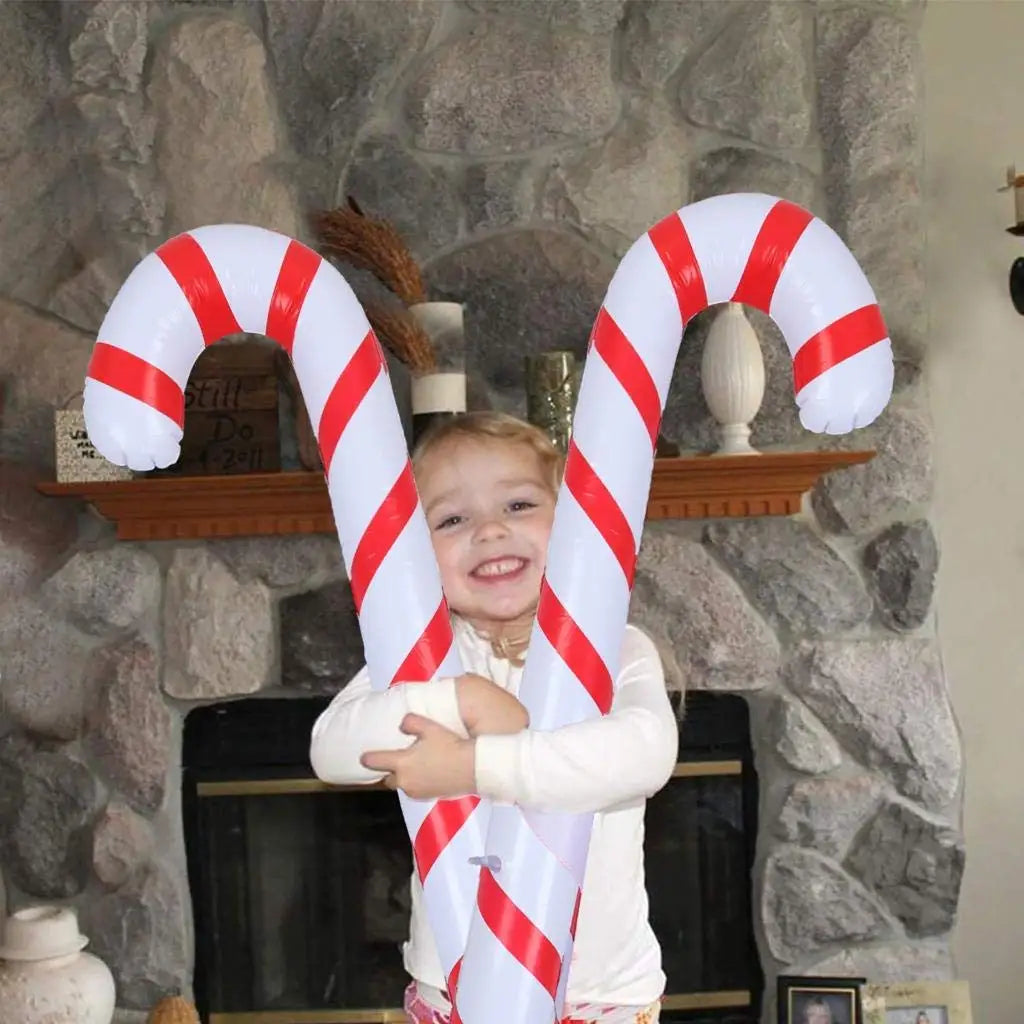 GiantCandy | Inflatable Christmas Candy Cane Decorations 4