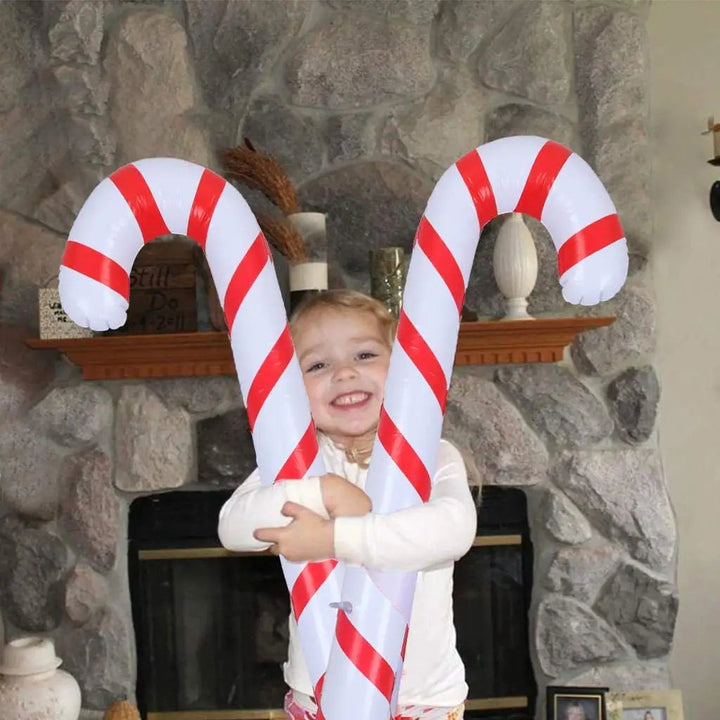GiantCandy | Inflatable Christmas Candy Cane Decorations 4