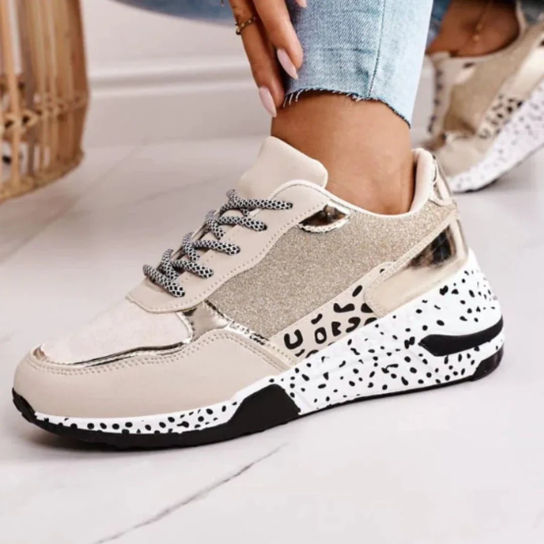 Glittery Chunky Sneakers for Women – Stylish & Comfortable 0