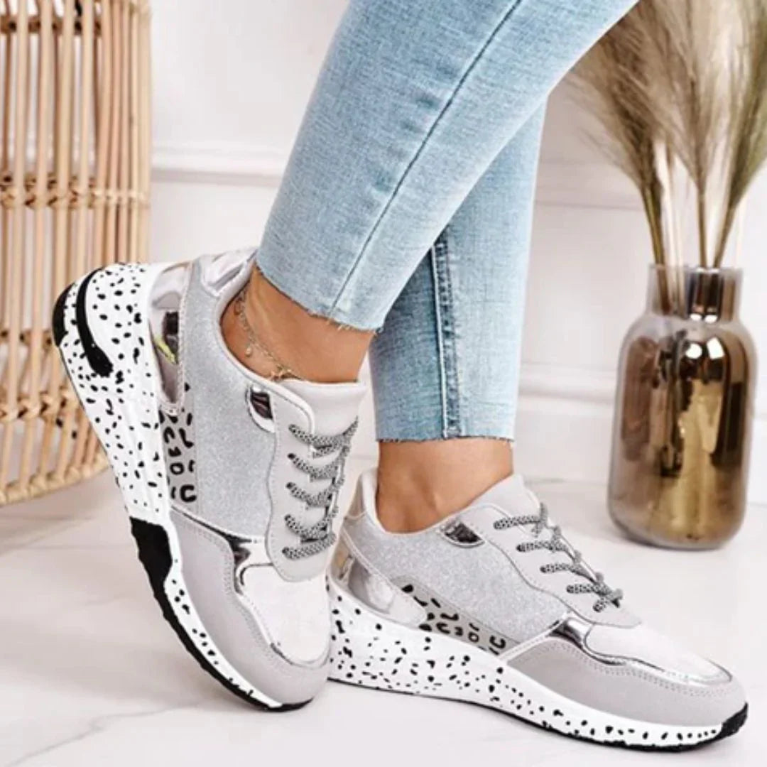 Glittery Chunky Sneakers for Women – Stylish & Comfortable 2
